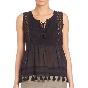 Joie boho peasant top